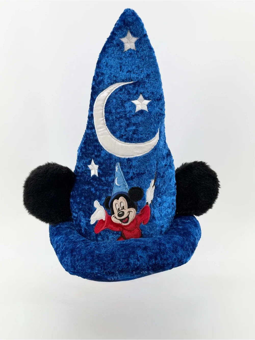 Disney Parks Sorcerer Mickey Mouse Fantasia Plush Hat Size Small Disneybound